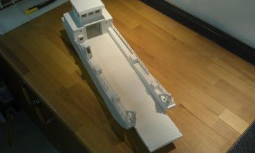 Inselfähre-Landungsboot Bausatz inkl. Bauteile V1 1:50