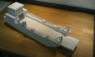 Inselfähre-Landungsboot Bausatz inkl. Bauteile V1 1:50